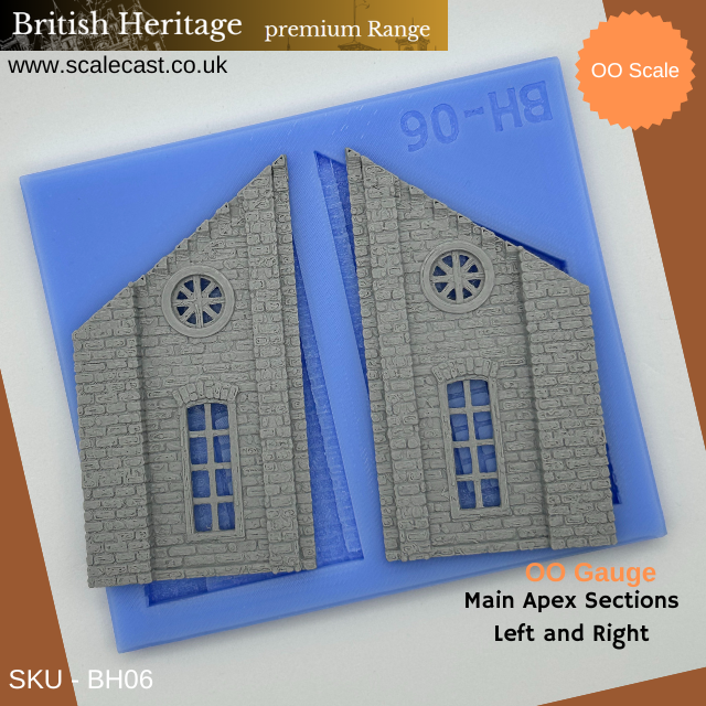 British Heritage 4 mould Building kit - BH Kit4 - OO Scale