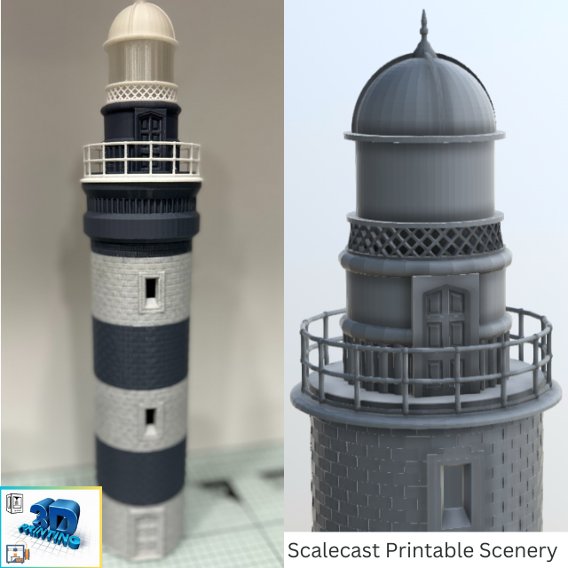 The Lighthouse - 3D printable digital download - DD013 – ScaleCast