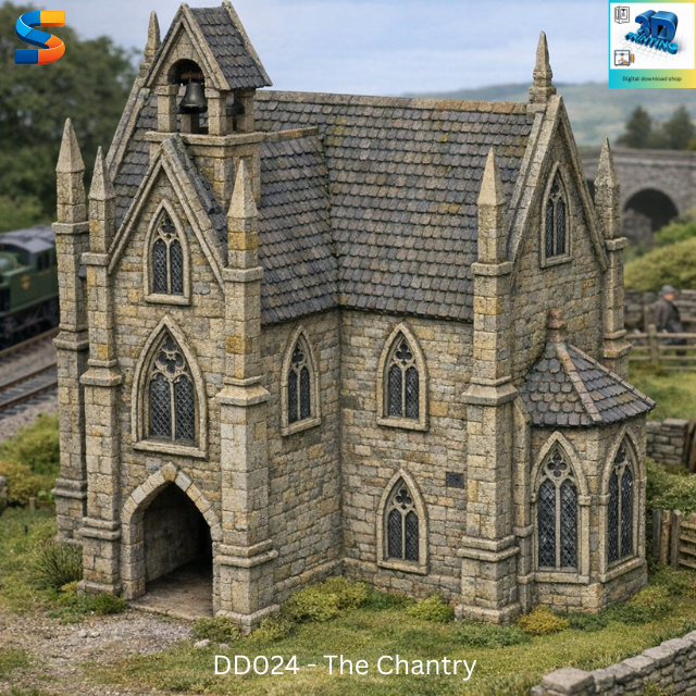 The English Chantry 3d Printable Model DD024