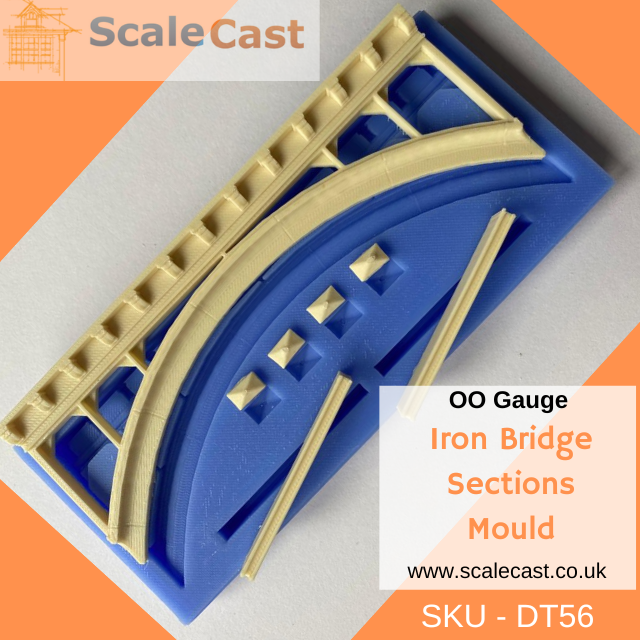 Iron Bridge 3 Mould Kit for model railways - OO - IBKit1