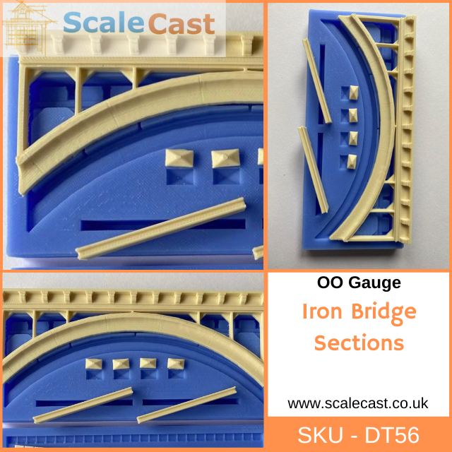 Iron Bridge 3 Mould Kit for model railways - OO - IBKit1