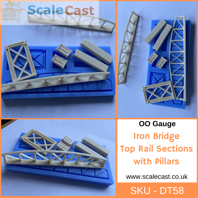 Iron Bridge 3 Mould Kit for model railways - OO - IBKit1