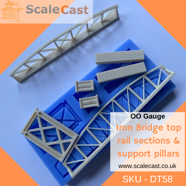 Iron Bridge 3 Mould Kit for model railways - OO - IBKit1