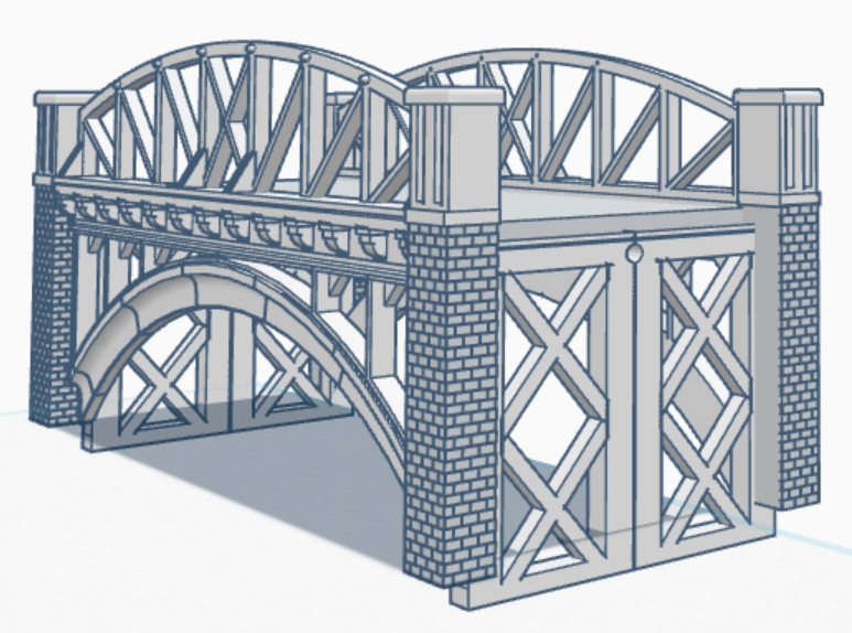 Iron Bridge 3 Mould Kit for model railways - OO - IBKit1