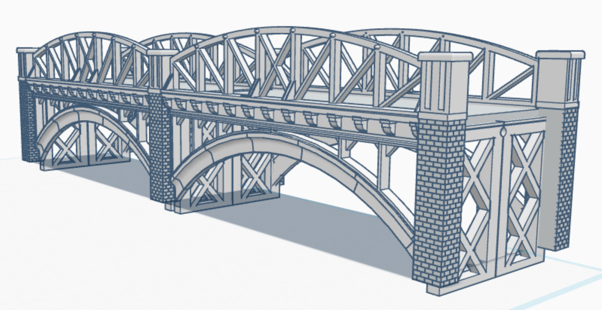 Iron Bridge 3 Mould Kit for model railways - OO - IBKit1