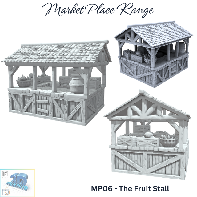 The Market Place - The Fruit Corner - Printable MP06