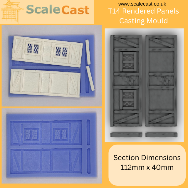 Timber & Render theme - Render 112x40 sections mould T14