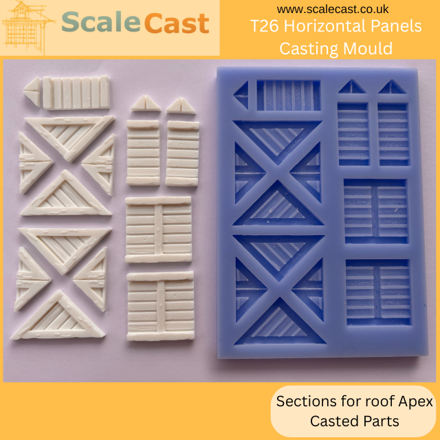 Timber & Render theme - Horizontal Main Apex sections mould T26