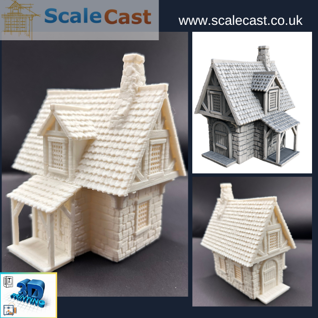 Wereburg 3d Printable House - WB104