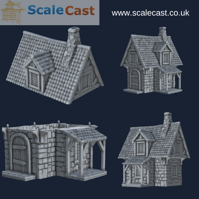 Wereburg 3d Printable House - WB104