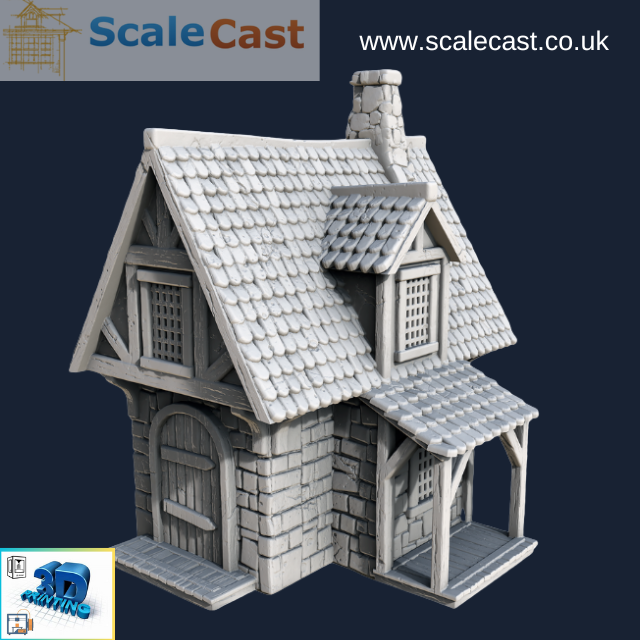 Wereburg 3d Printable House - WB104