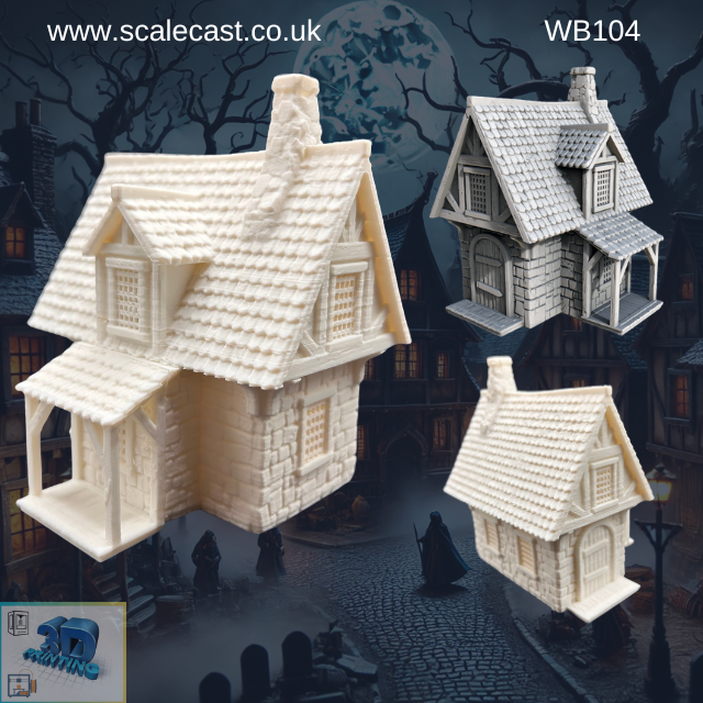 Wereburg 3d Printable House - WB104