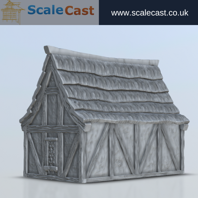 Wereburg 3d Printable building FREE Sample - WB201