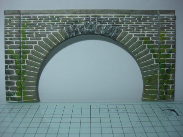 CM48 Double Stone Tunnel Mould - Model Railway Scenery