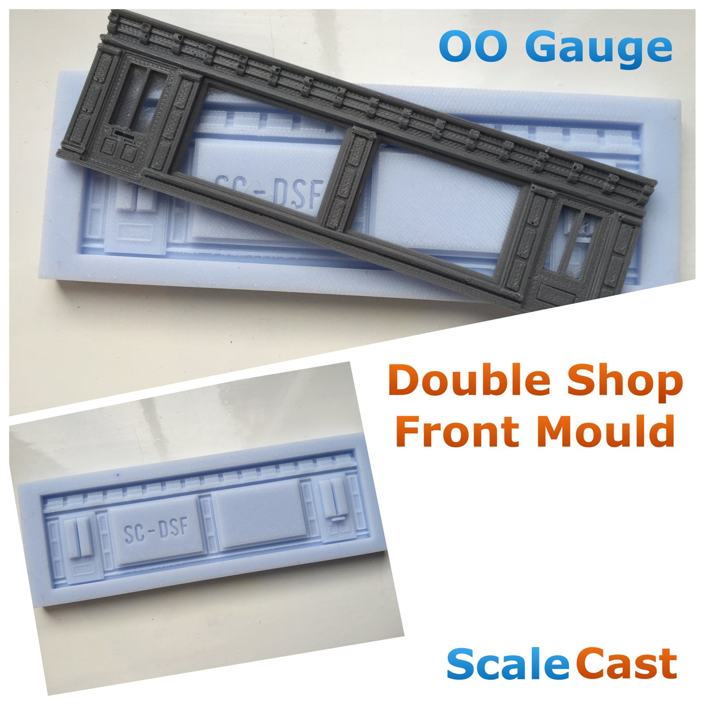CM07 Double Shop Front - Model Railway Scenery