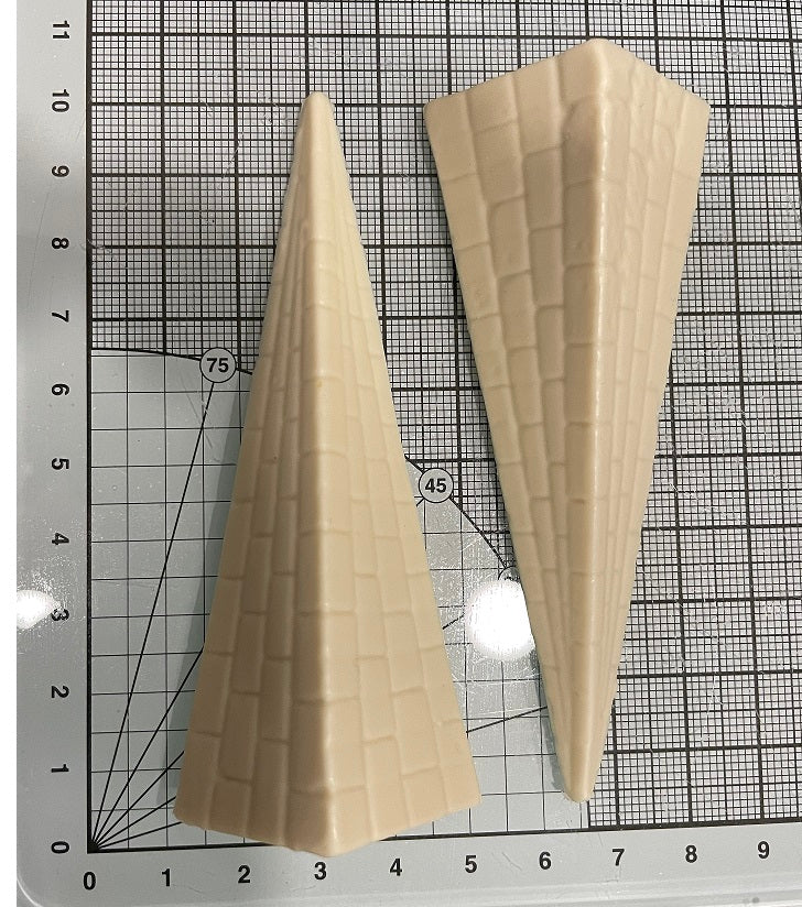 Church Steeple - Spire Mould DT55 - For model railway scenery