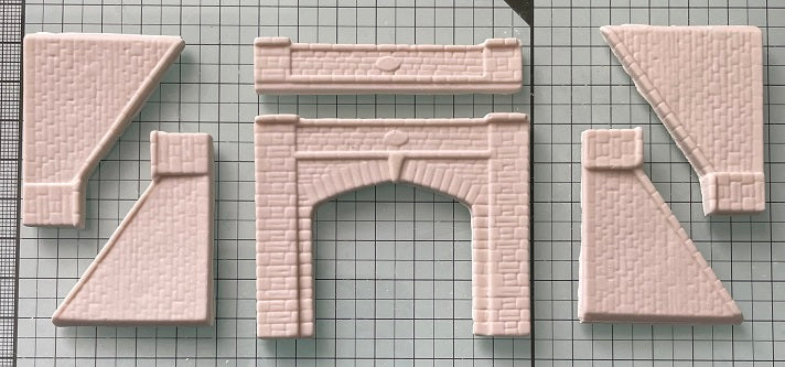 Model Railway Scenery N-Gauge Over Road Bridge - N08