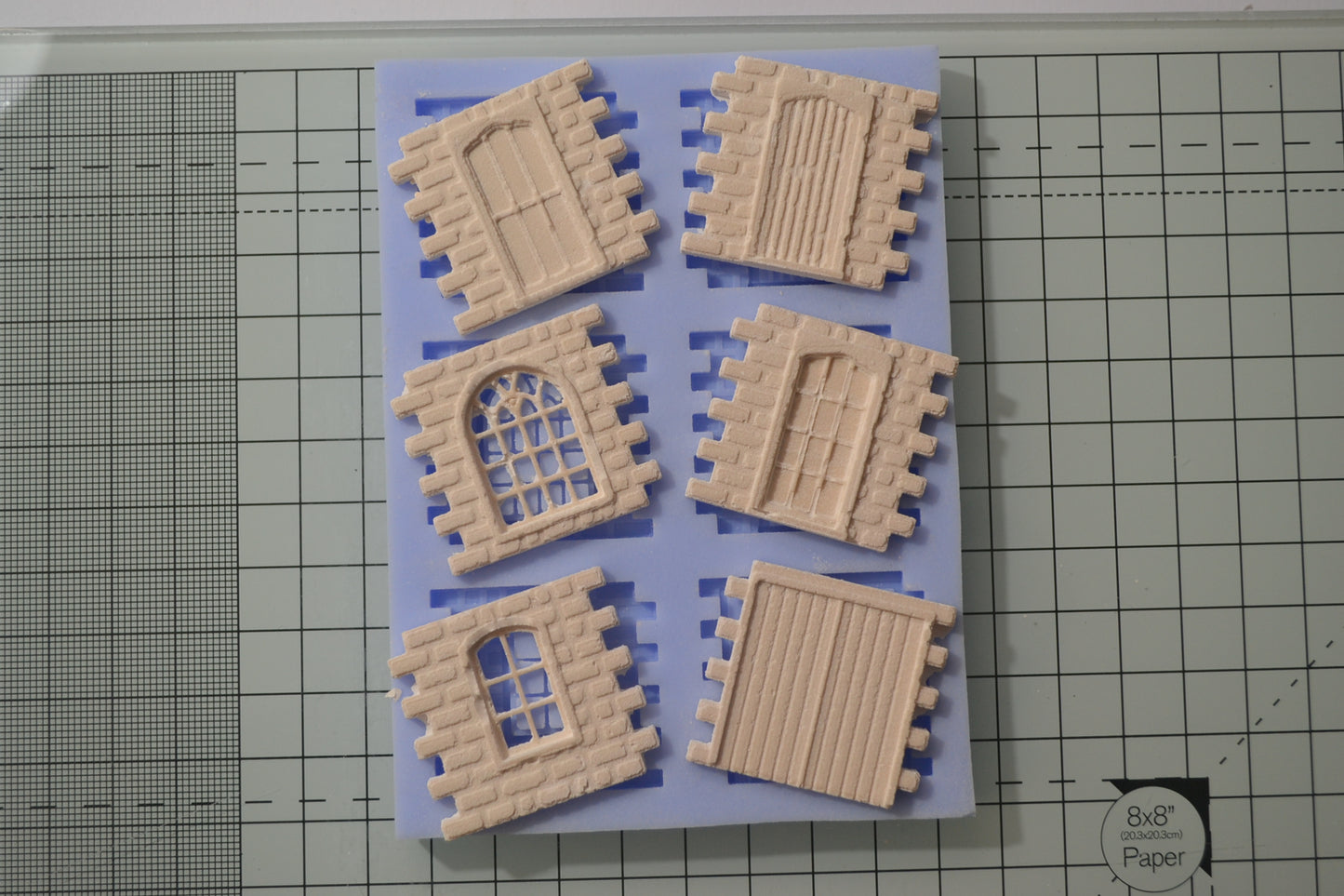 Model Railway Stone building mould NS02 OO Scale