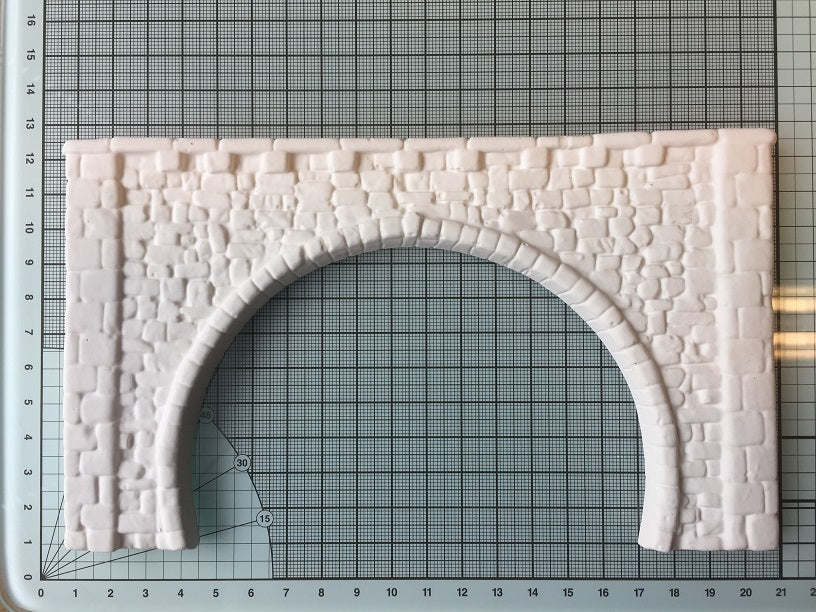 English Stone Tunnel RW06 - OO Gauge Model Railway Scenery