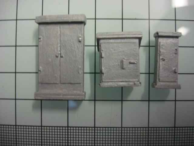 DT22 Relay Boxes Mould - For Model Railway Scenery