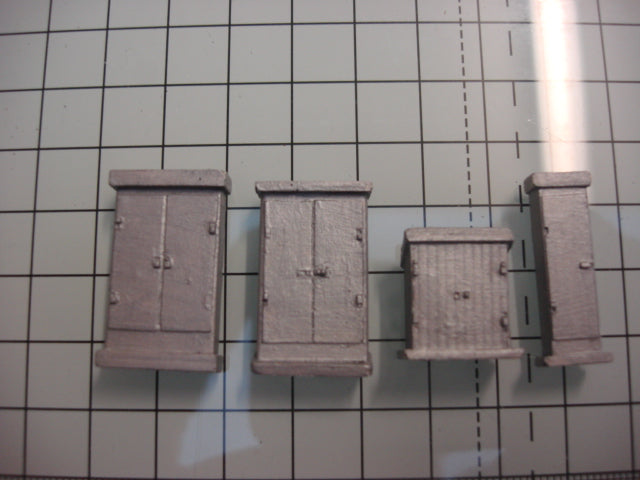 DT22 Relay Boxes Mould - For Model Railway Scenery