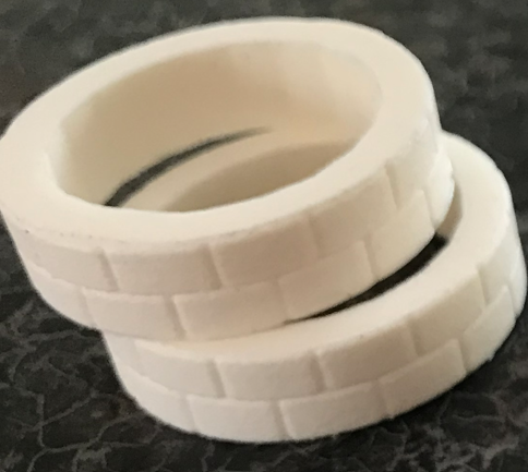 Model Railway Castle Turrets Custom Mould - C02