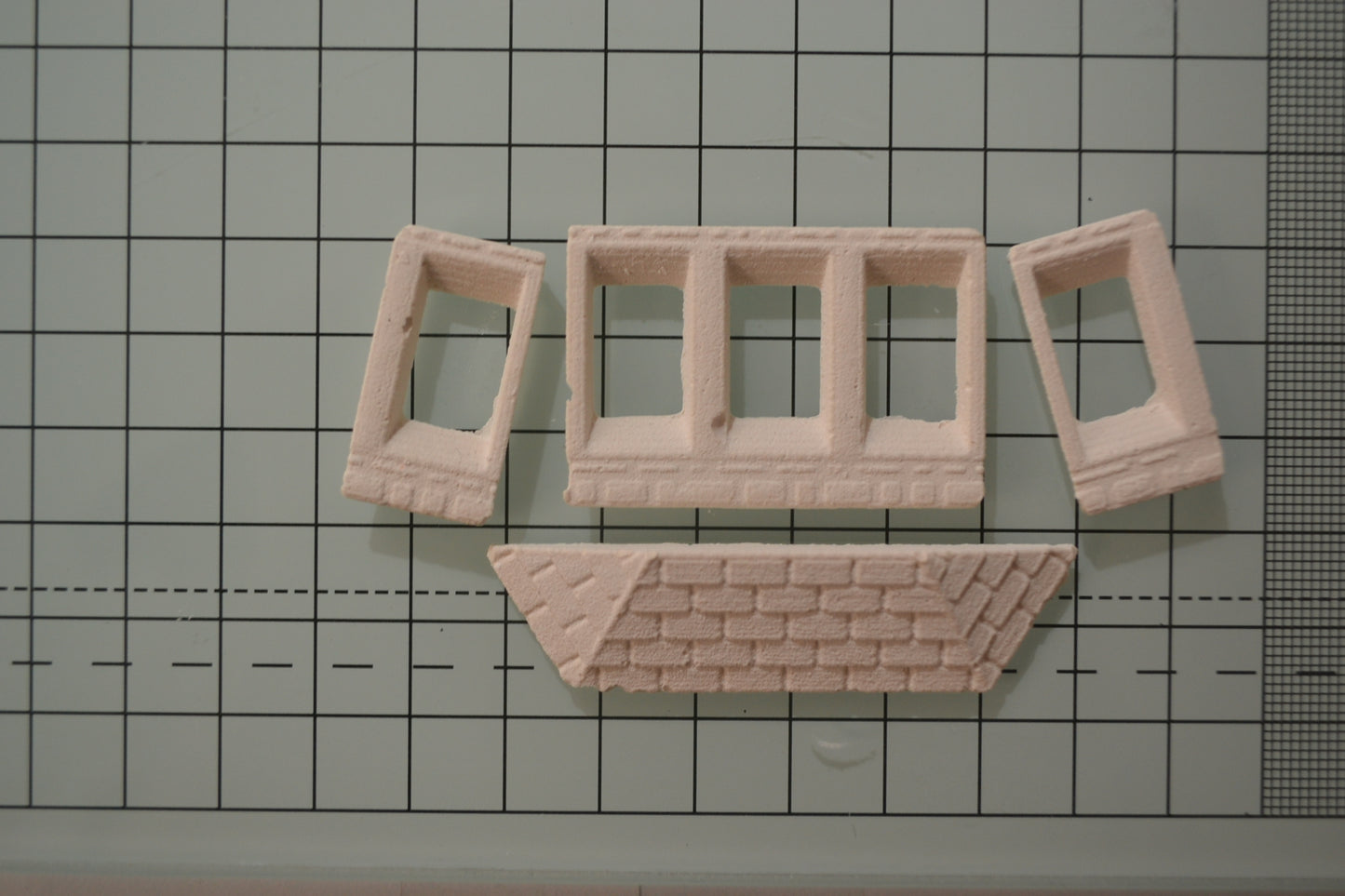 Model Railway Bay Window Mould - OO Gauge