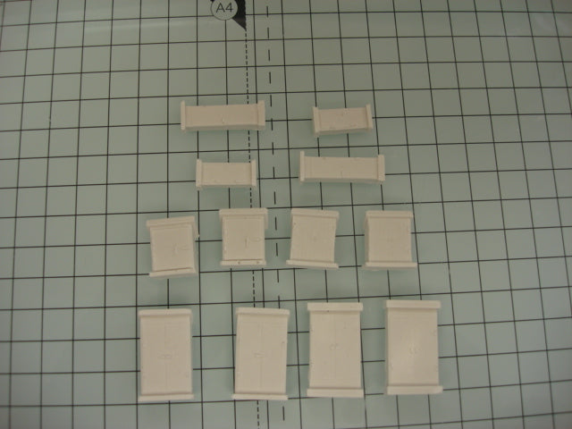 DT22 Relay Boxes Mould - For Model Railway Scenery