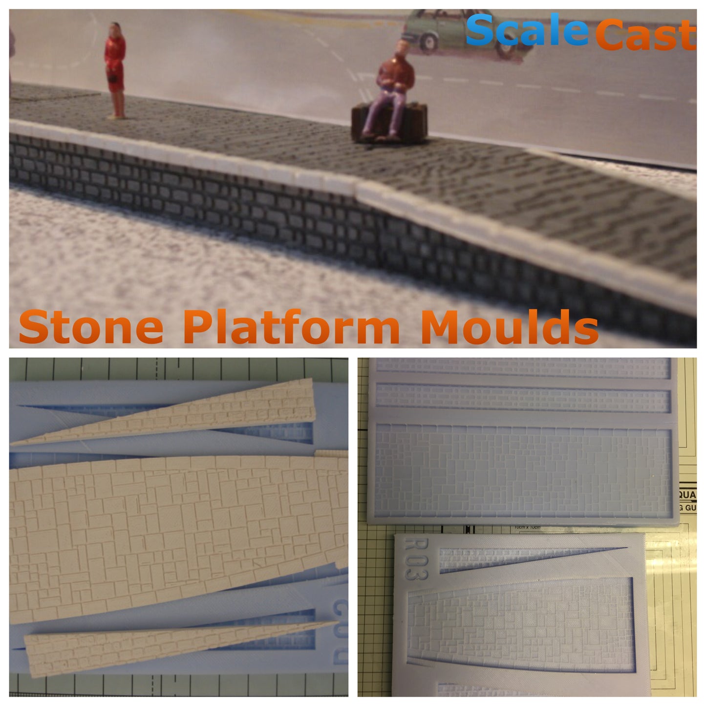 PL03 Full Platform Kit - Stone Wall Finish