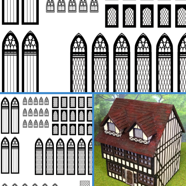 WA06 Stained glass church windows