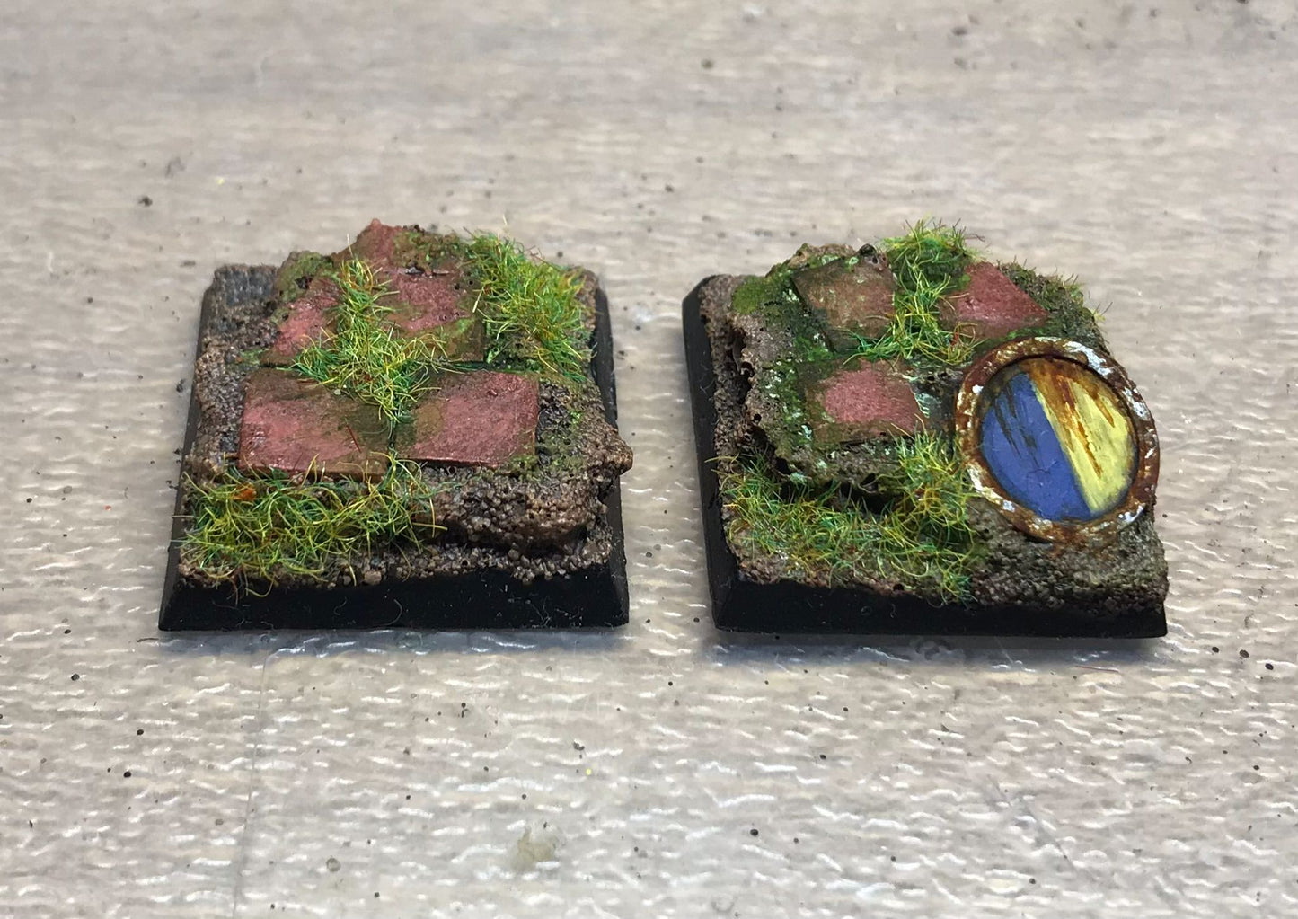 Wargaming 28mm Bases casting mould WG50 - Style 1