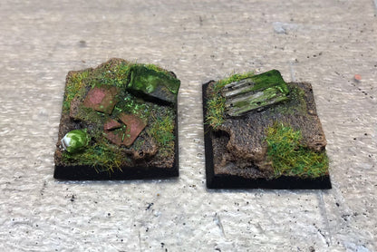 Wargaming 28mm Bases casting mould WG51 - Style 2