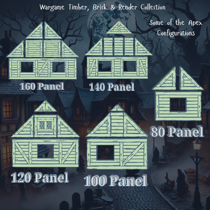Wargame Building APEX Sections Mould - WRAR01