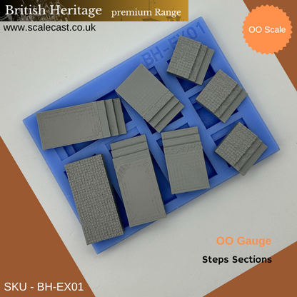 BH-EX01 British Heritage Steps Sections - OO Scale