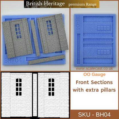 BH04 British Heritage building Front Sections - New Historical Range