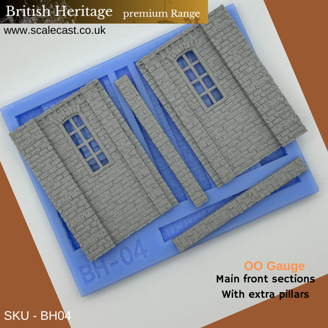 BH04 British Heritage building Front Sections - New Historical Range