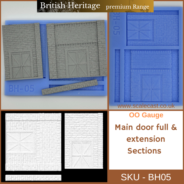 BH05 British Heritage Warehouse Doors Sections - New Historical Range