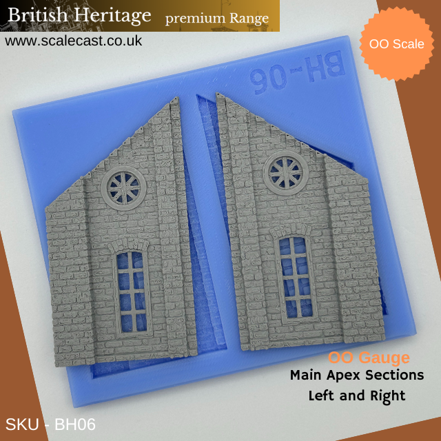 British Heritage 4 mould FULL BUILDING kit - BH Kit3 - OO Scale