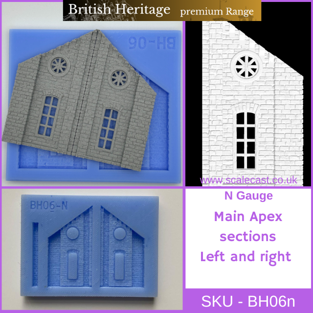 BH06n British Heritage Apex Sections - N Gauge