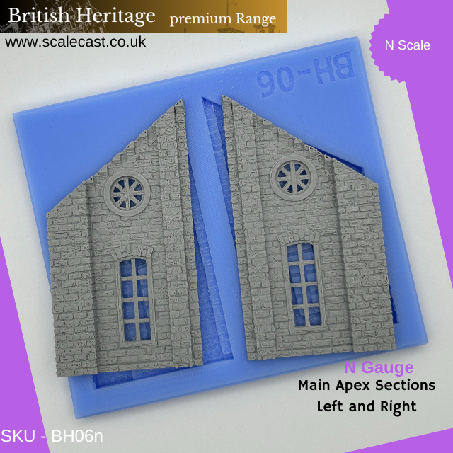 BH06n British Heritage Apex Sections - N Gauge