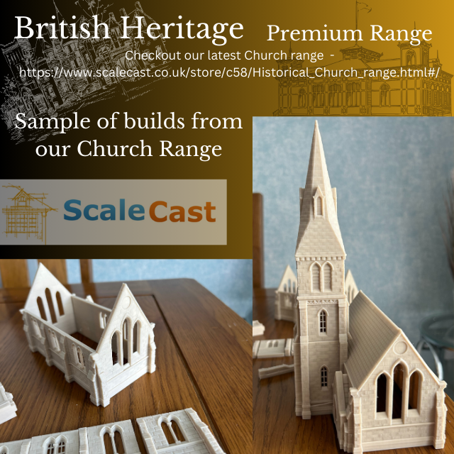 BHC08 Historical Church Door Sections - For model Railways OO Gauge