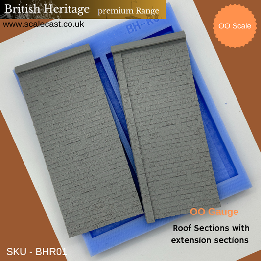 BHR01 British Heritage  Roof sections & extension sections Beams - OO Scale