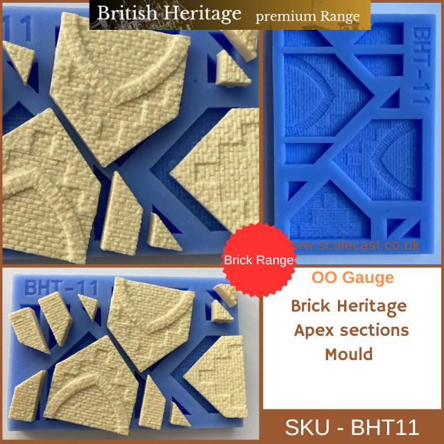 BHT11 Brick Heritage BRICK Apex Sections - For model Railways