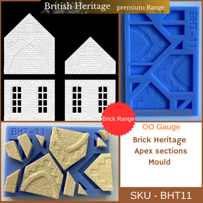 BHT11 Brick Heritage BRICK Apex Sections - For model Railways