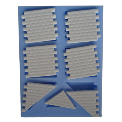 BRICK06 Brick Standard Tiles - Model Railway building mould