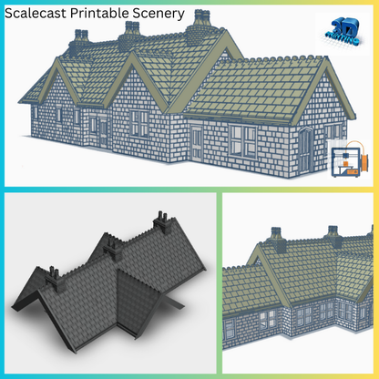 The Station House - 3D Printable Digital download - DD002