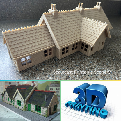 The Station House - 3D Printable Digital download - DD002