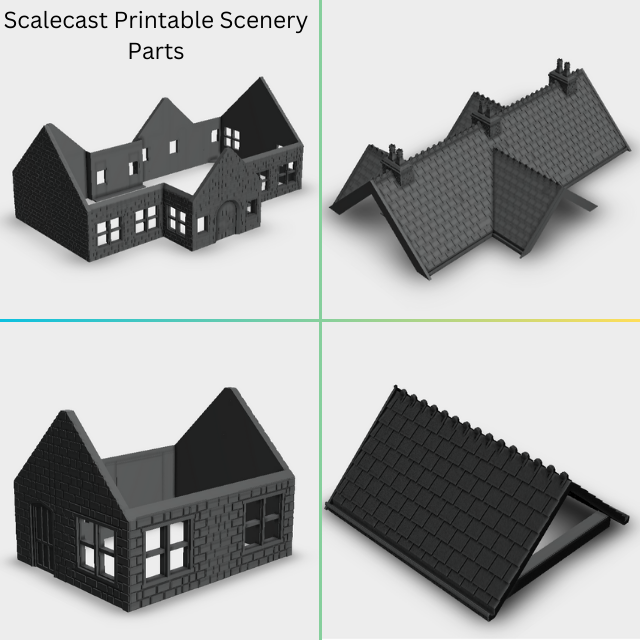 The Station House - 3D Printable Digital download - DD002