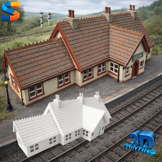 The Station House - 3D Printable Digital download - DD002