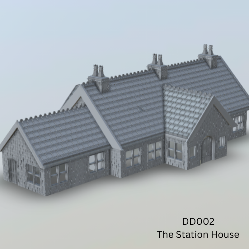 The Station House - 3D Printable Digital download - DD002